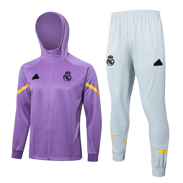 Hoodies Real Madrid 2024-2025 Lila 3